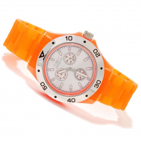 Invicta Anatomic Multi-Function Orange Sunray Thermo Men's Watch 1666 watches