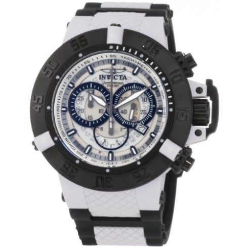Invicta Anatomic Subaqua Chronograph White Dial Men's Watch 0933 watches