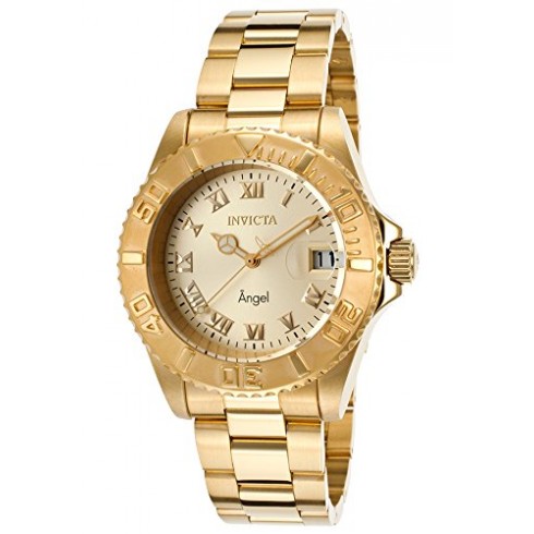 Invicta Angel Champagne Dial 18kt Gold-plated Ladies Watch 16849 watches