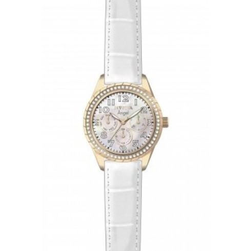 Invicta Angel Chronograph Multi-Function Mother of Pearl Dial Ladies Watch 12608 watches