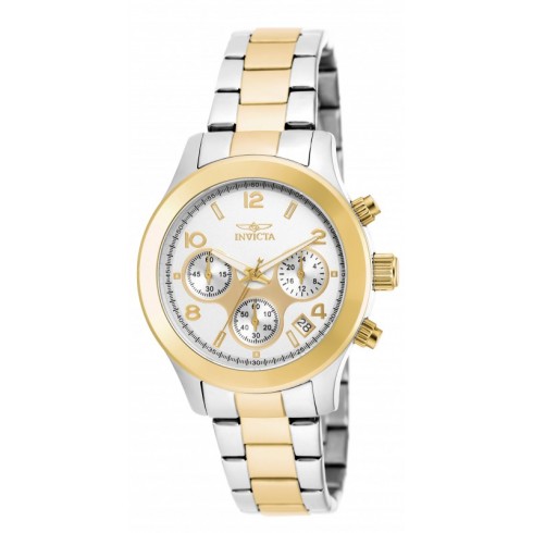 Invicta Angel Chronograph Silver Dial Two-tone Men's Watch 19219 watches