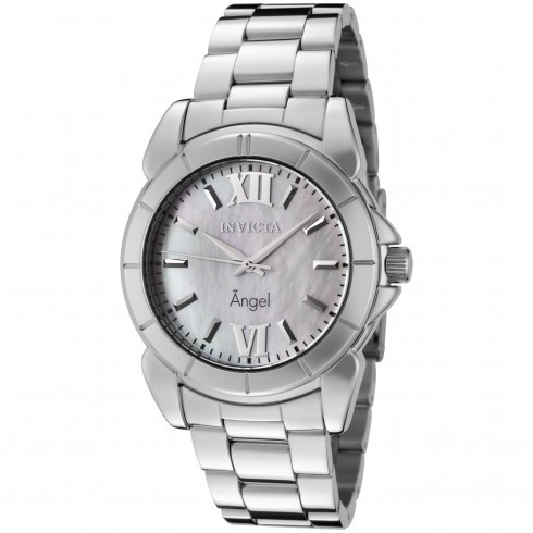Invicta Angel Collection Mother of Pearl Stainless Steel Ladies Watch 0458 watches