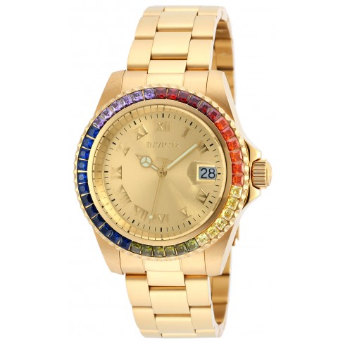 Invicta Angel Gold Dial Gold-plated Ladies Watch 20022 watches