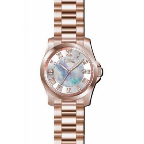 Invicta Angel Mother of Pearl Dial Rose Gold Ion-plated Ladies Watch 15237 watches