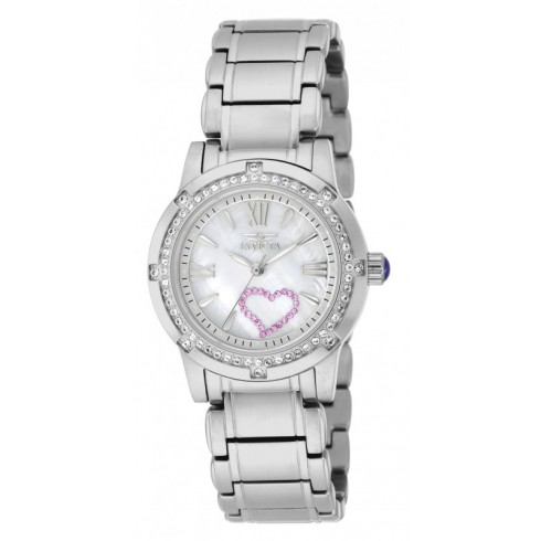 Invicta Angel Mother of Pearl Dial Stainless Steel Ladies Watch 18604 watches