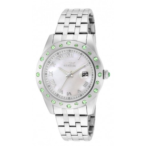 Invicta Angel Mother of Pearl Dial Stainless Steel Ladies Watch 18979 watches