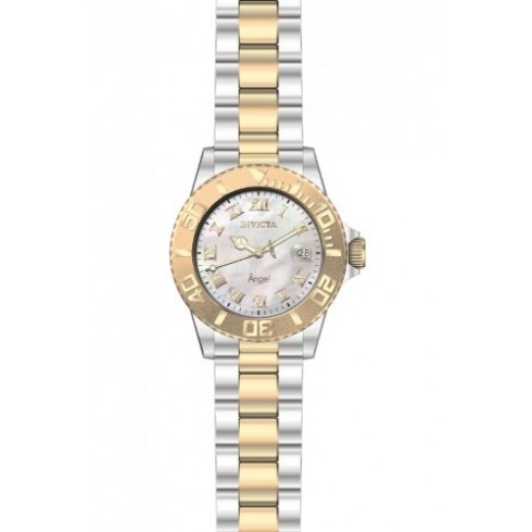 Invicta Angel Mother of Pearl Dial Two-tone Ladies Watch 14367 watches