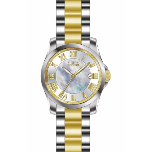 Invicta Angel Mother of Pearl Dial Two-tone Ladies Watch 15236 watches