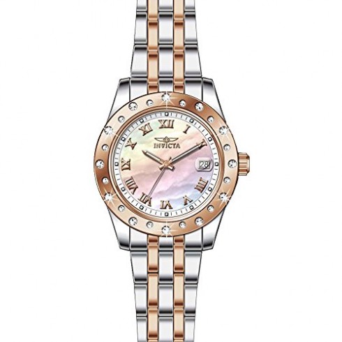 Invicta Angel Mother of Pearl Dial Two-tone Ladies Watch 17490 watches