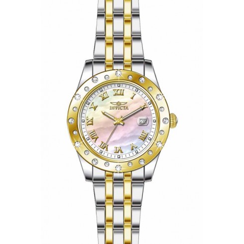 Invicta Angel Mother of Pearl Dial Two-tone Ladies Watch 18981 watches