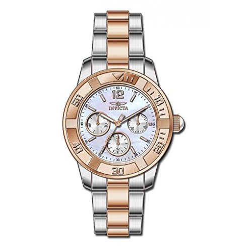 Invicta Angel Mother of Pearl Dial Two-tone Ladies Watch 21664 watches