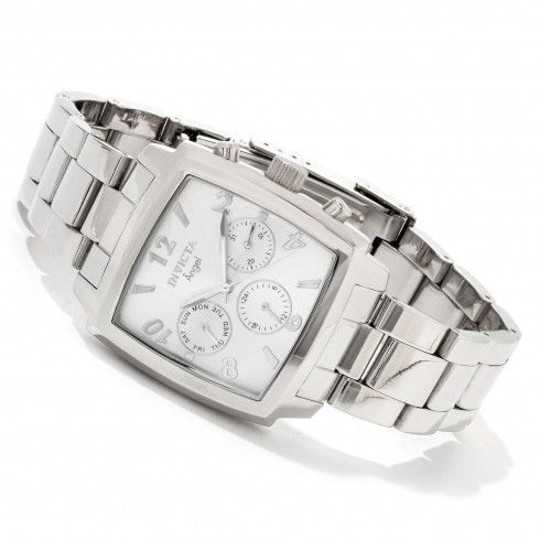 Invicta Angel Multi-Function GMT Silver Dial Stainless Steel Ladies Watch 12100 watches