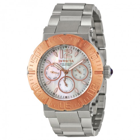 Invicta Angel Multi-Function Mother of Pearl Dial Two-tone Ladies Watch 14753 watches