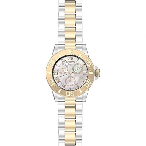 Invicta Angel Multi-Function Mother of Pearl Dial Two-tone Ladies Watch 17527 watches
