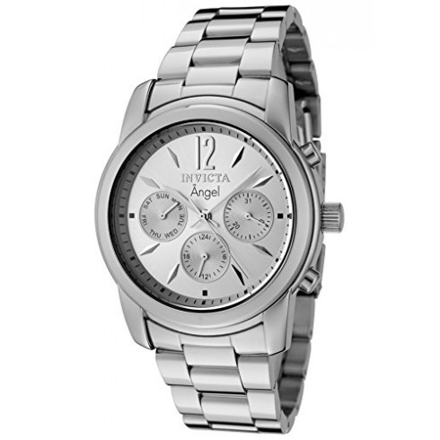 Invicta Angel Multi-Function Silver Dial Stainless Steel Ladies Watch 0461 watches