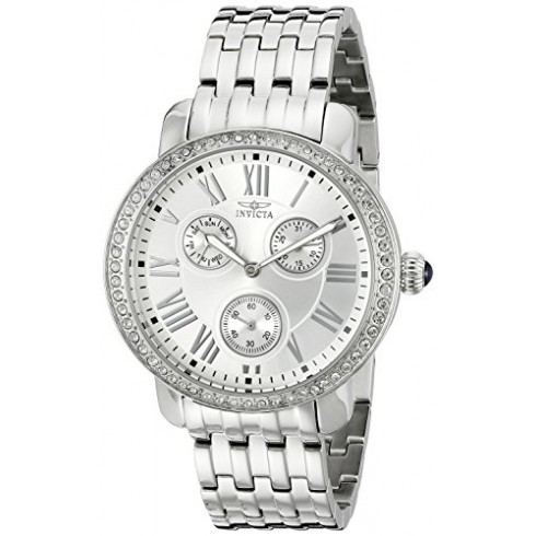 Invicta Angel Multi-Function Silver Dial Stainless Steel Ladies Watch 21411 watches