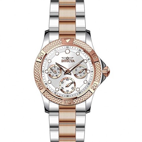 Invicta Angel Multi-Function Silver Dial Two-tone Ladies Watch 21762 watches