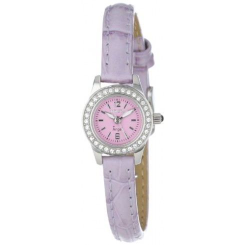Invicta Angel Purple Dial Purple Synthetic Leather Band Ladies Watch 13655 watches