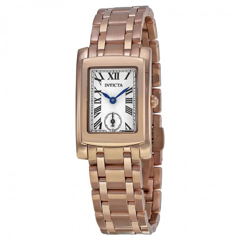 Invicta Angel Silver Dial 18kt Rose gold Ion-plated Ladies Watch 15625 watches