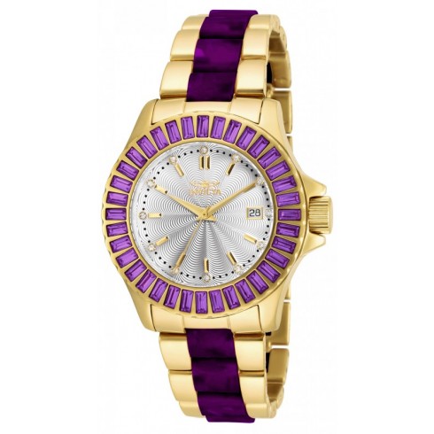 Invicta Angel Silver Dial Ladies Watch Set with Crystals 18880 watches