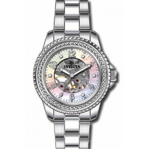Invicta Angel Skeletal Dial Stainless Steel Ladies Watch 16701 watches