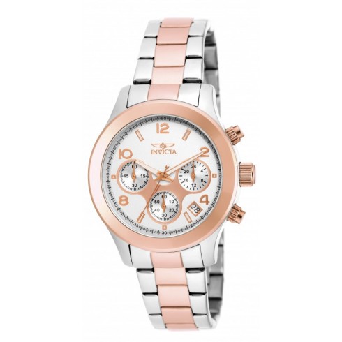 Invicta Angel White Dial Two Tone Ladies Chronograph Watch 19220 watches