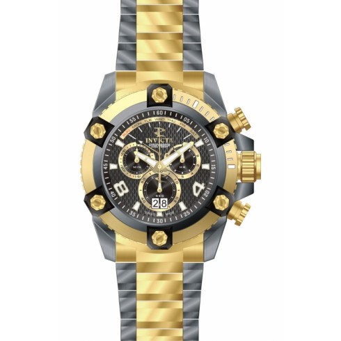 Replica Invicta Arsenal Chronograph Black Dial Two-tone Gold-tone And Silver-tone PVD Stainless Steel 13044 Watch