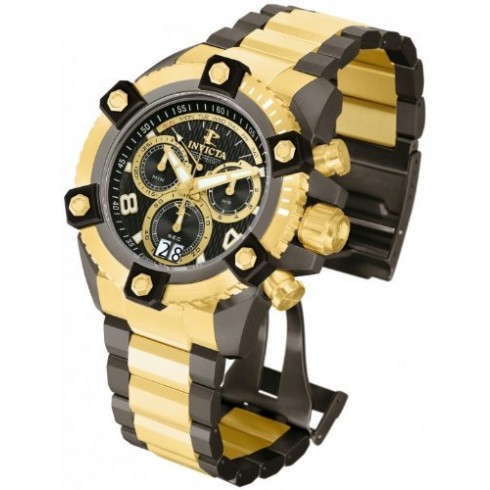 Invicta Arsenal Chronograph Gold-tone and Gunmetal-tone Stainless Steel Men's Watch 12983 watches
