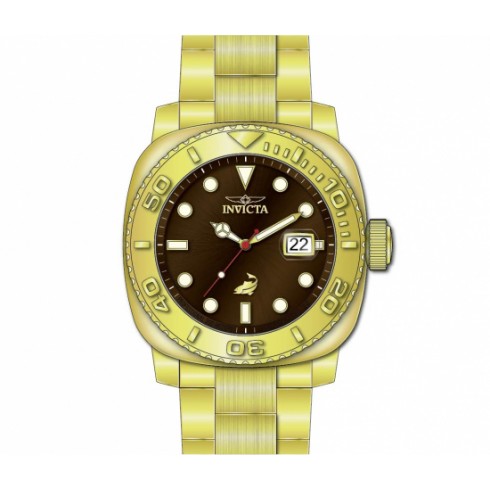 Invicta Australian Pro Diver Automatic Brown Dial Gold-tone Men's Watch 14486 watches
