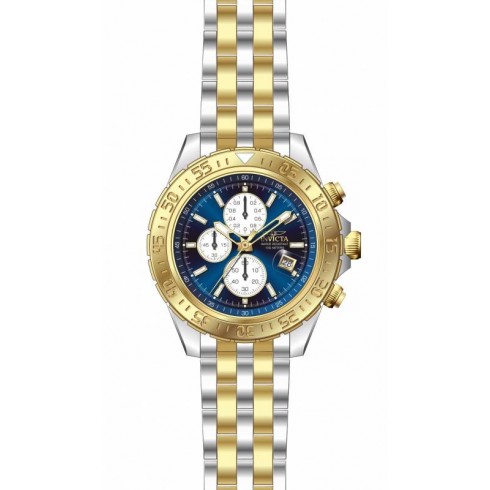 Invicta Aviator Chronograph Blue Dial Two-tone Men's Watch 18851 watches