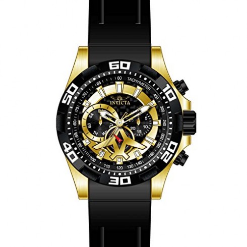 Invicta Aviator Multi-Function Black Carbon Fiber Dial Black Polyurethane Men's Watch 21739 watches