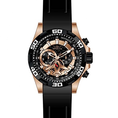 Replica Invicta Aviator Multi-Function Black Carbon Fiber Dial Black Polyurethane Men's Watch 21740 Watch
