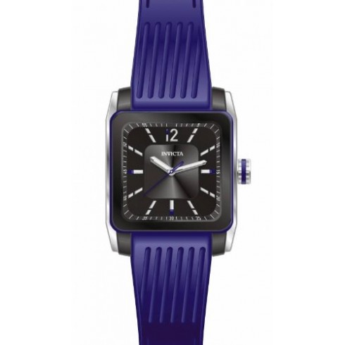 Invicta Blu Black Dial Purple Silicone Men's Watch 16464 watches