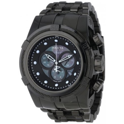 Invicta Bolt Chronograph Black Dial Black Ion-plated Men's Watch 12750 watches