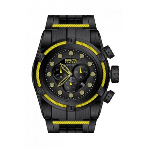 Invicta Bolt Chronograph Black Dial Black Ion-plated Men's Watch 14063. watches