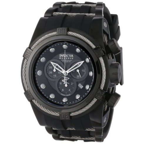 Invicta Bolt Chronograph Black Dial Black Polyurethane Men's Watch 14940 watches