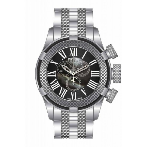 Invicta Bolt Chronograph Black Dial Stainless Steel Men's Watch 17431 watches