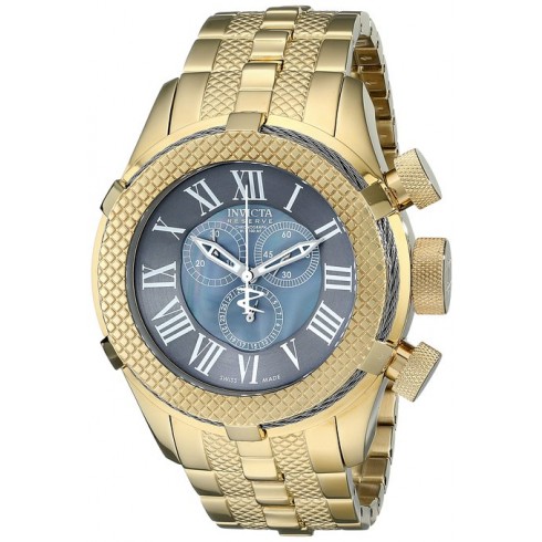 Invicta Bolt Chronograph Bolt Dial Gold-plated Ladies Watch 17433 watches