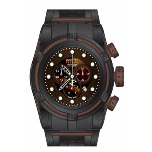 Invicta Bolt Chronograph Brown Dial Black PVD Stainless Steel Men's Watch 12733 watches