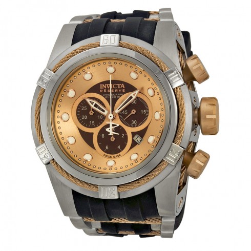 Invicta Bolt Chronograph Brown Dial Stainless Steel Men's Watch 0829 watches