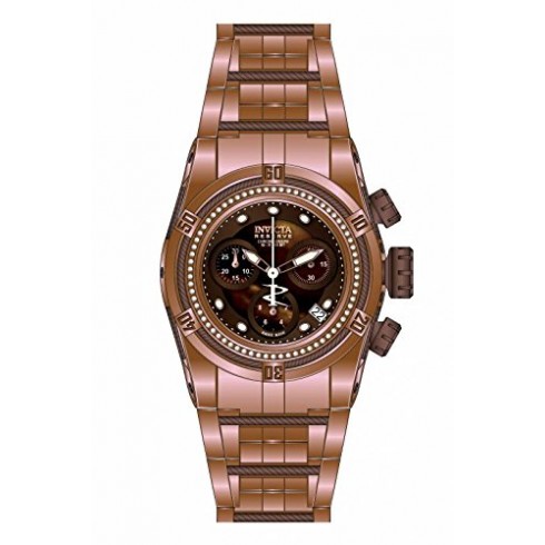 Invicta Bolt Chronograph Dark Rose Dial Rose Gold-tone Ladies Watch 15453 watches