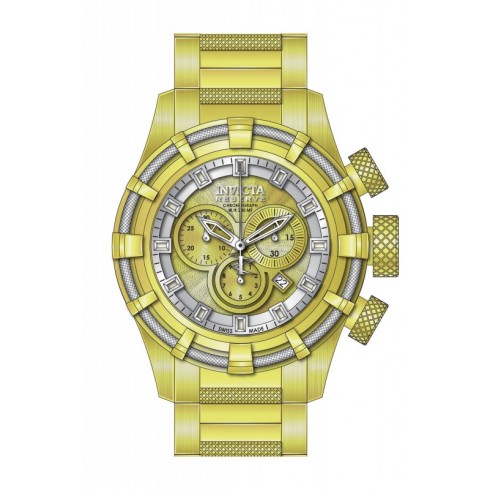 Invicta Bolt Chronograph Gold Dial Gold-plated Men's Watch 19523 watches