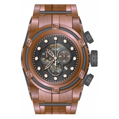 Invicta Bolt Chronograph Grey Dial Rose Gold-plated Men's Watch 12744 watches
