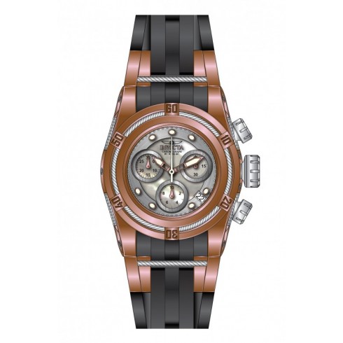Invicta Bolt Chronograph Silver Dial Black Polyurethane Ladies Watch 16113 watches