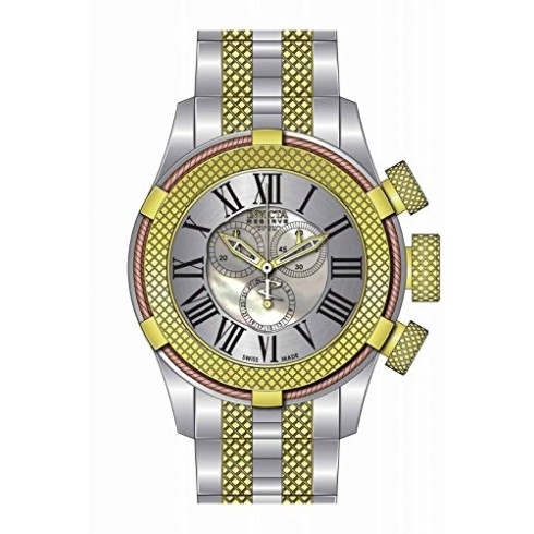 Invicta Bolt Chronograph Silver Dial Two-tone Men's Watch 17435 watches