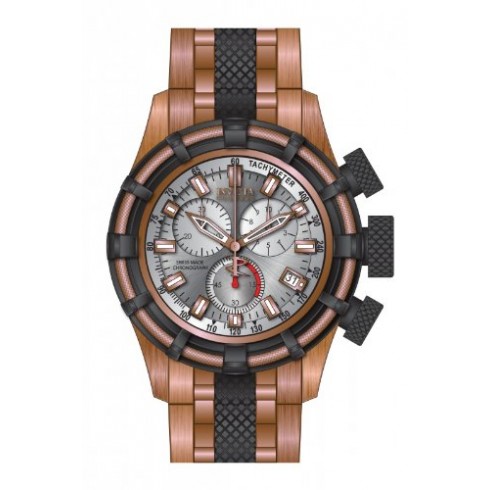 Invicta Bolt Chronograph Silver Dial Two-tone Men's Watch 80546 watches