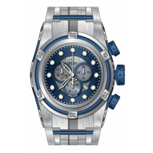 Invicta Bolt Chronograph Silver-tone Dial Stainless Steel Men's Watch 12728 watches