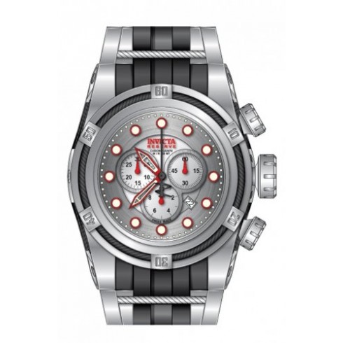 Invicta Bolt Chronograph Silver-tone Dial Stainless Steel Men's Watch 14070 watches