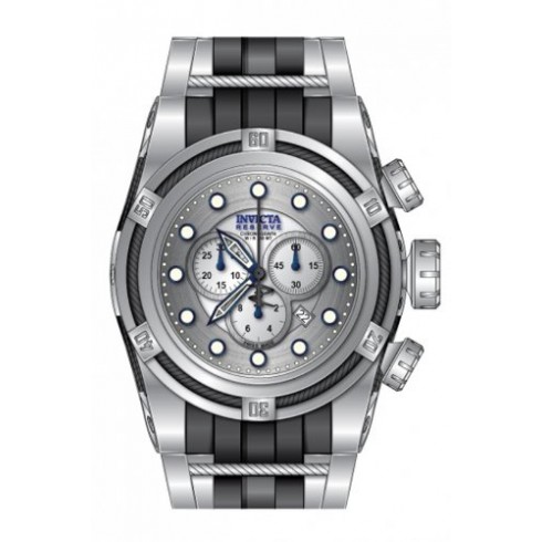 Invicta Bolt Chronograph Silver-tone Dial Stainless Steel Men's Watch 14072 watches