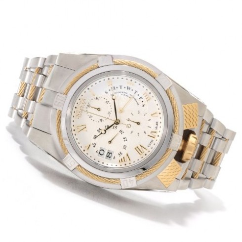 Invicta Bolt Chronograph White Dial Two-tone Gold-tone Men's Watch 12671 watches